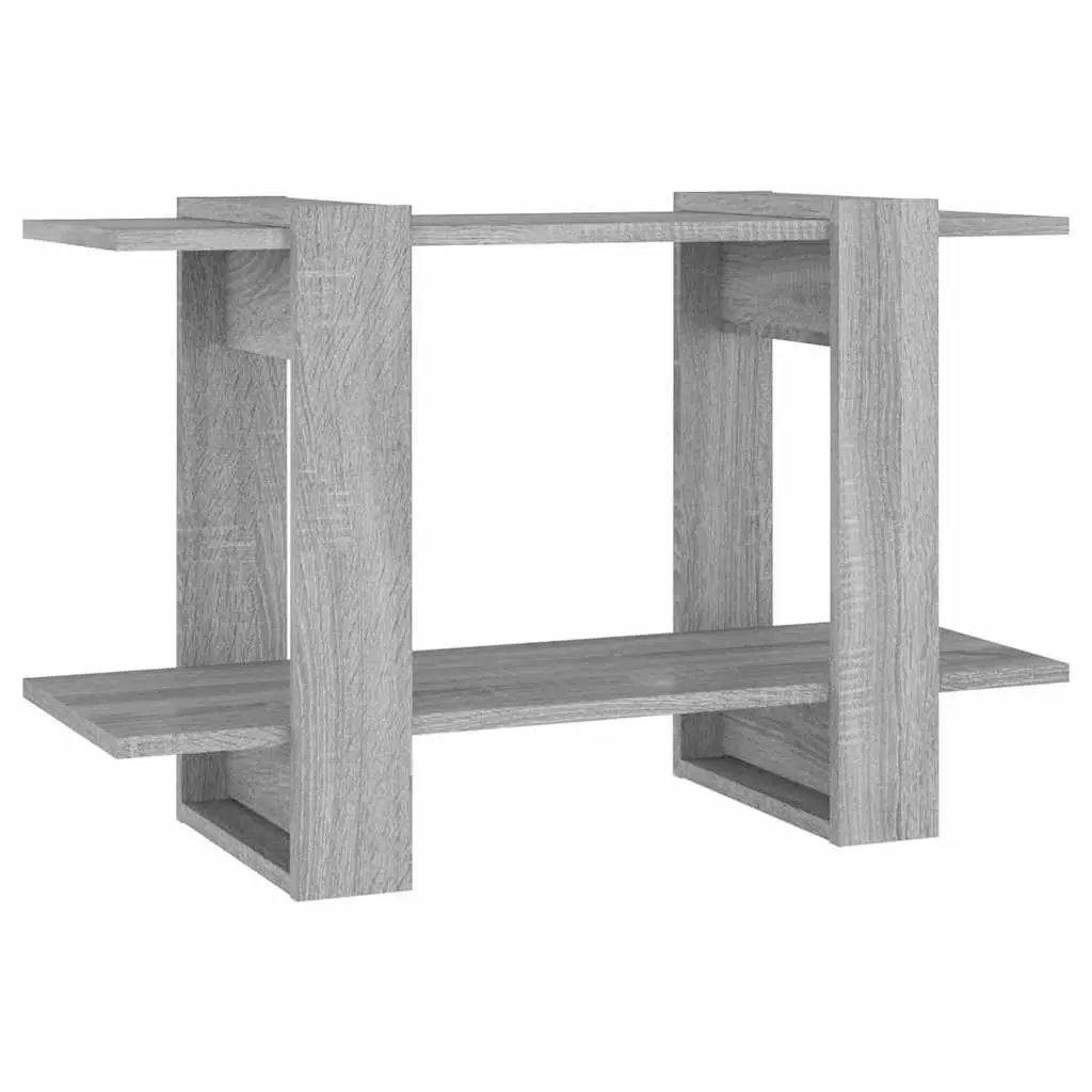 Room Divider and Book Cabinet in Grey Sonoma Oak
