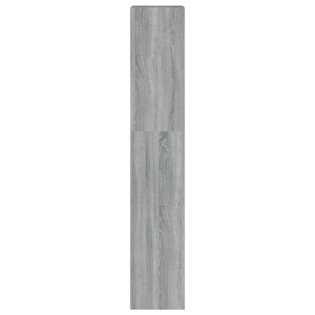 Grey Sonoma Book Cabinet with Room Divider Function