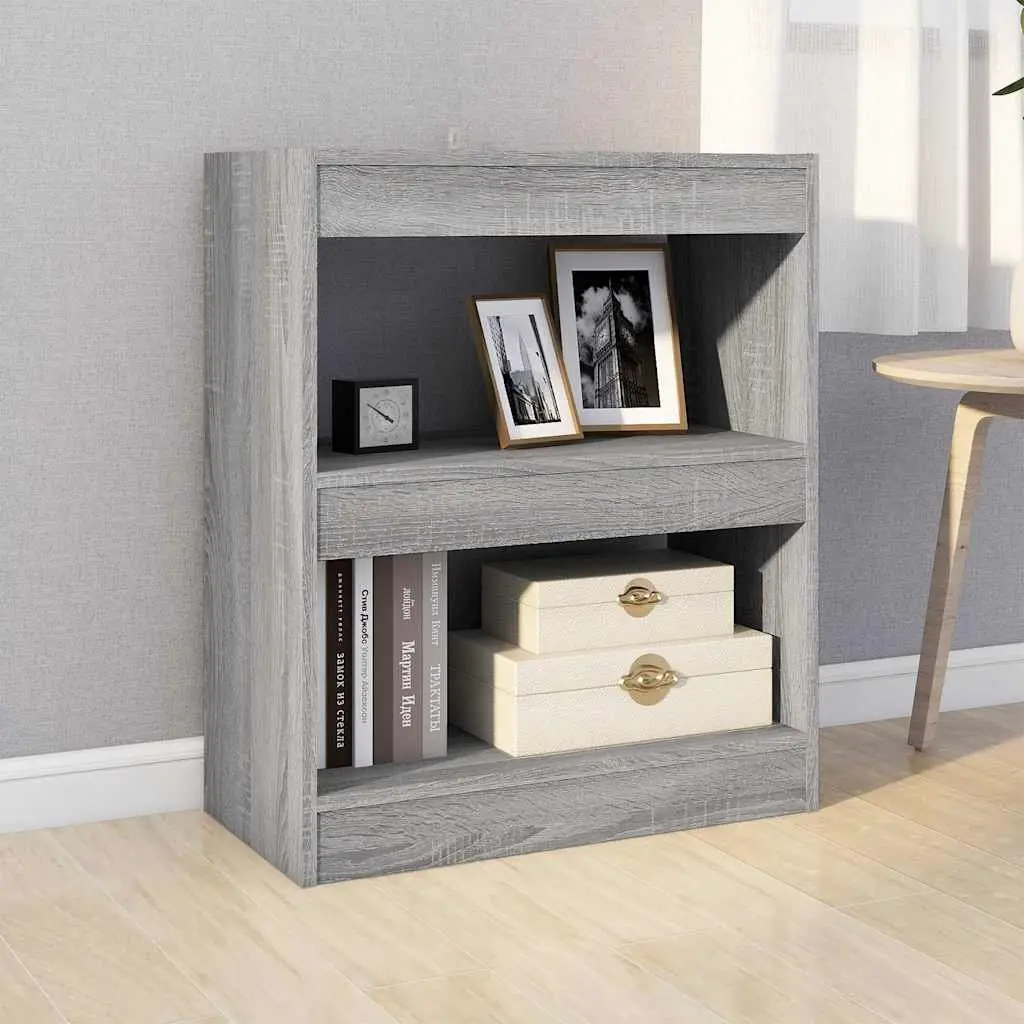 Grey Sonoma Book Cabinet and Room Divider