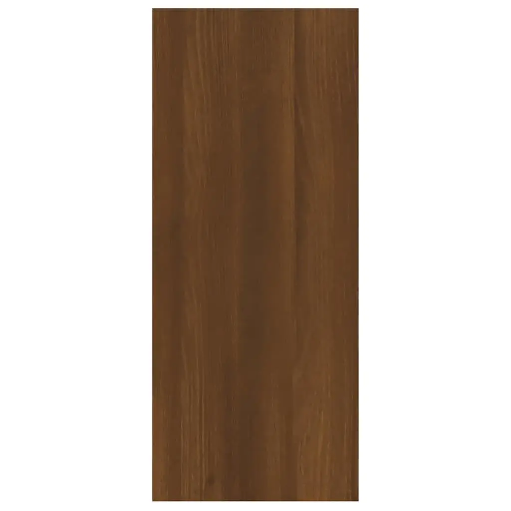 Brown Oak Book Cabinet with Room Divider Functionality