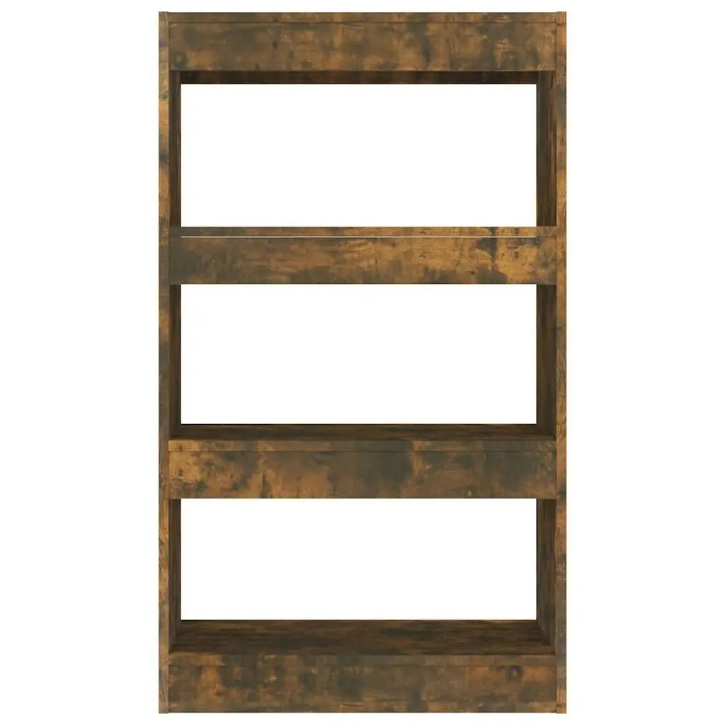 Smoked Oak Book Cabinet with Room Divider Function