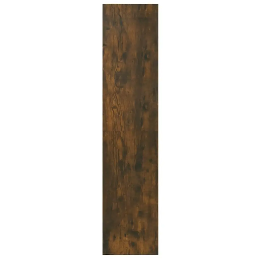 Smoked Oak Book Cabinet Room Divider