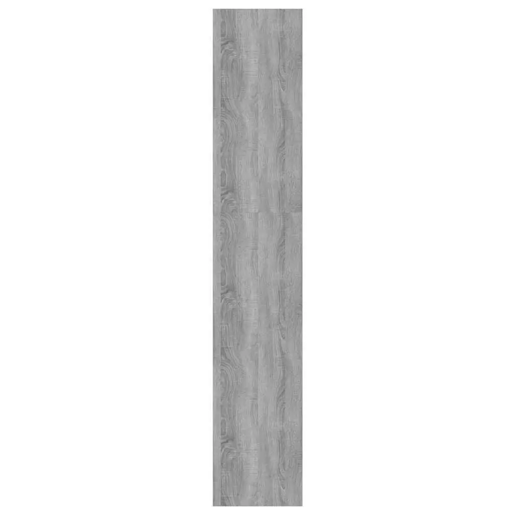 Grey Sonoma Book Cabinet with Room Divider Functionality