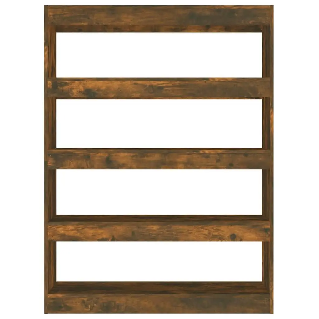 Brown Book Cabinet Room Divider with Ample Storage