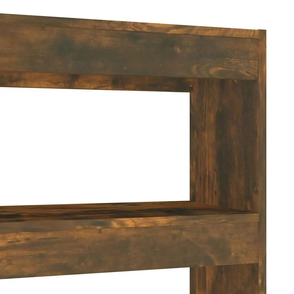 Brown Book Cabinet Room Divider with Ample Storage