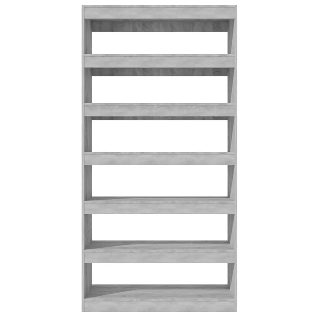 Grey Sonoma Wooden Book Cabinet & Room Divider
