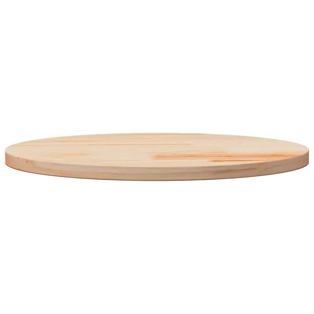Round Solid Pine Wood Table Top Ø70cm x 2.5cm