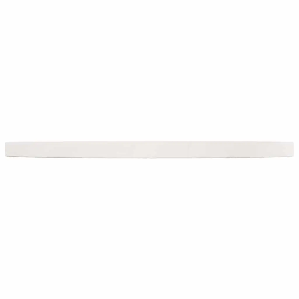 White Solid Pine Wood Round Table Top for Dining