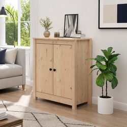 Elegant Solid Wood Pine Sideboard for Your Living Room