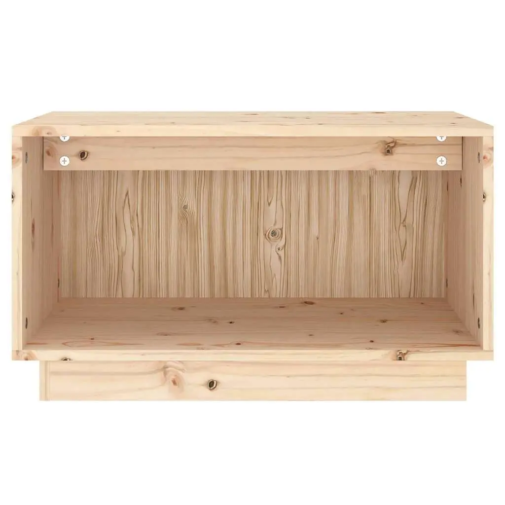 Solid Pine Wood TV Cabinet for Organized Living Room