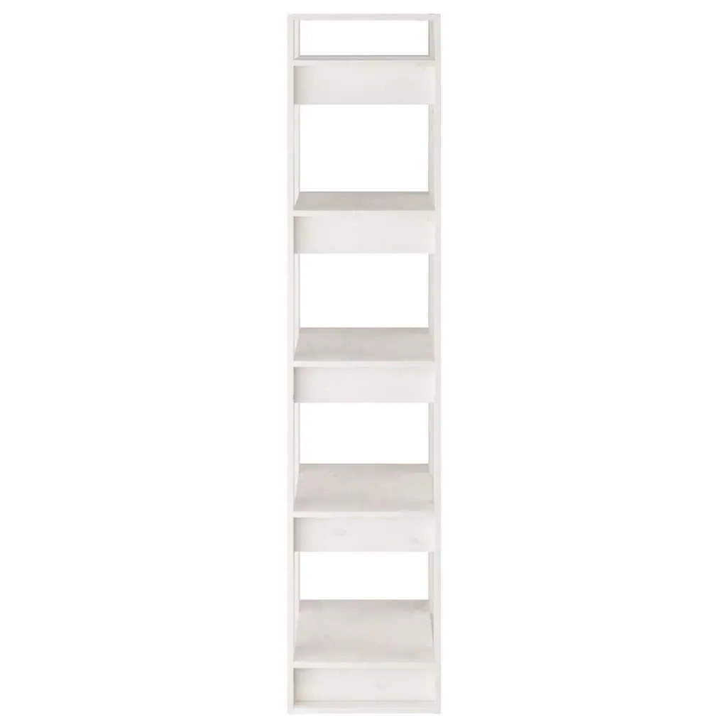 White Book Cabinet Room Divider 41x35x160 cm