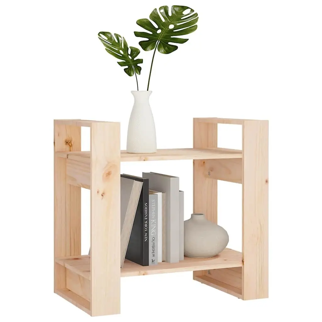 Solid Pine Wooden Book Cabinet 60x35x57cm