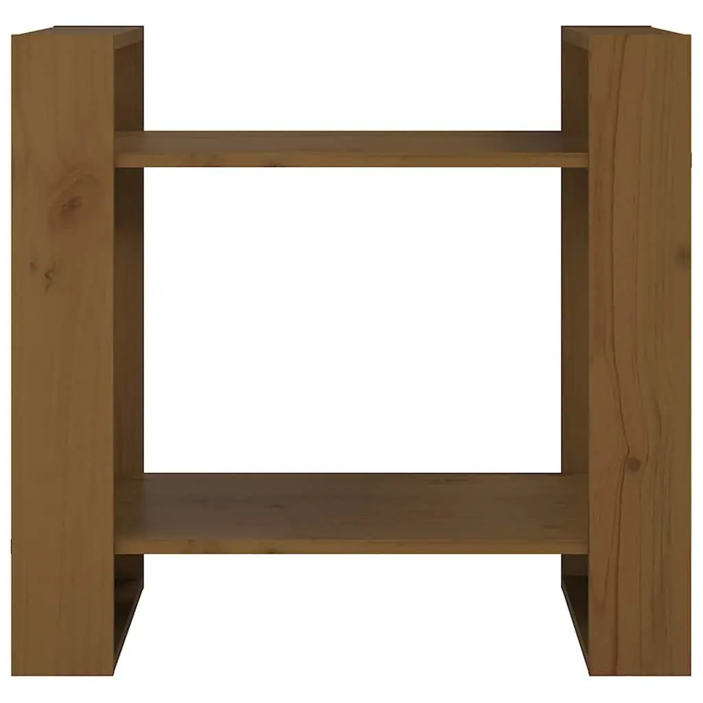 Solid Wood Book Cabinet Room Divider Bookshelf Storage Organizer Brown