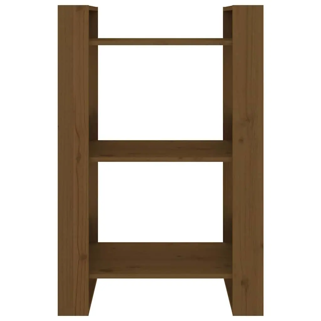 Solid Wood Book Cabinet with Open Shelving