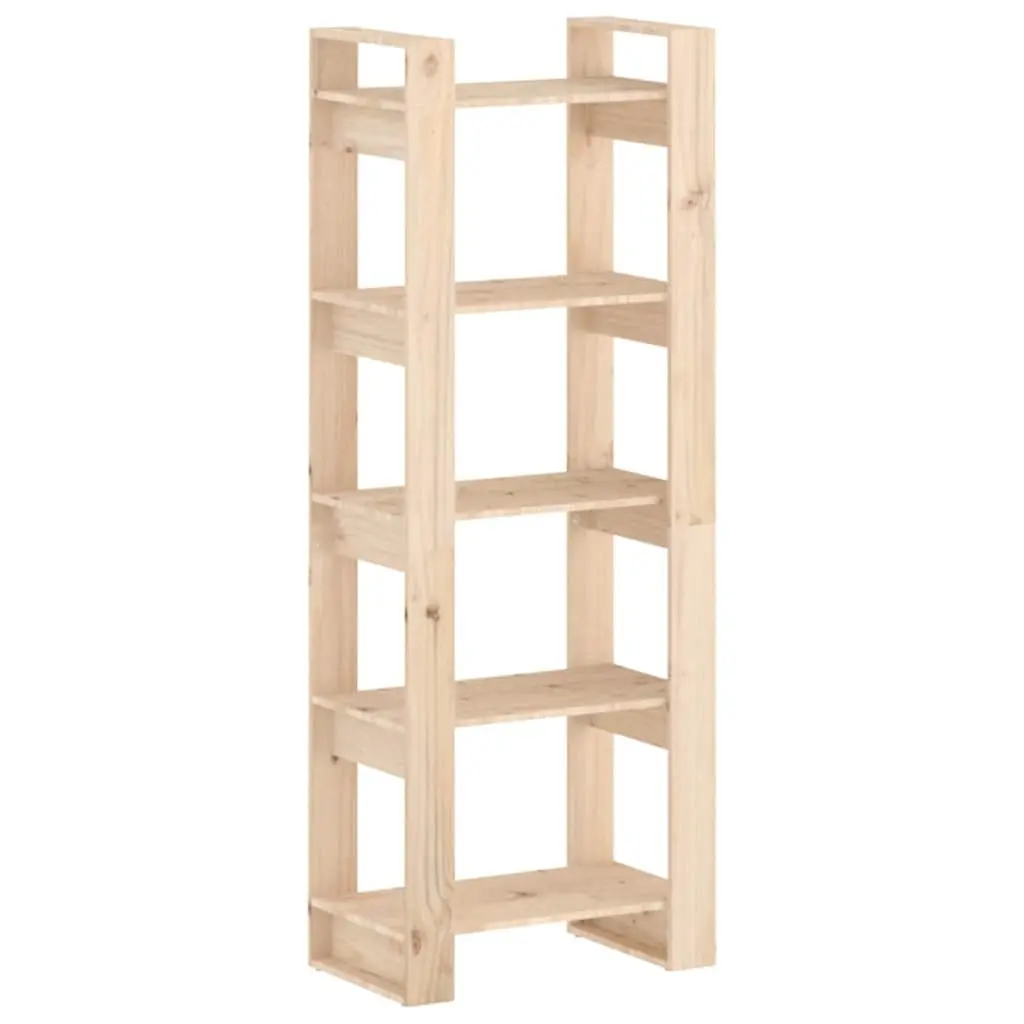 Solid Wood Book Cabinet Room Divider 60x35x160cm