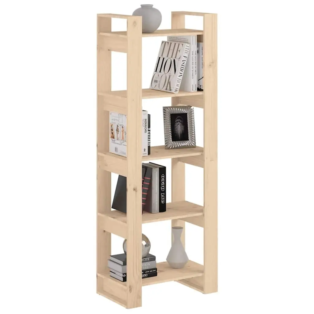 Solid Wood Book Cabinet Room Divider 60x35x160cm