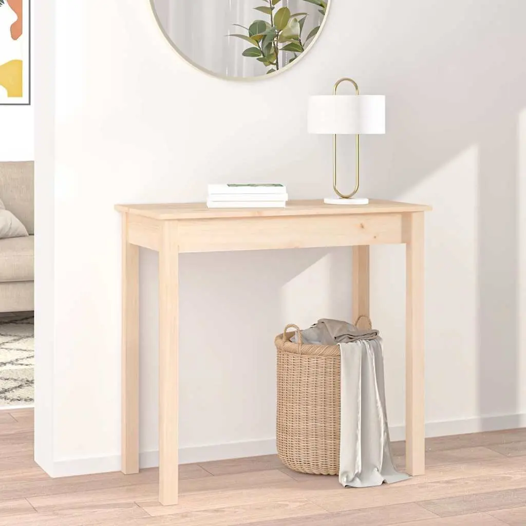 Wooden Console Table 80x40x75cm for Display