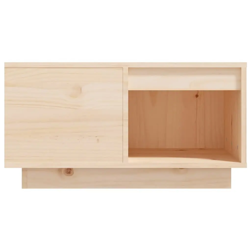 Brown Coffee Table 60x61x32.5cm in Solid Pine