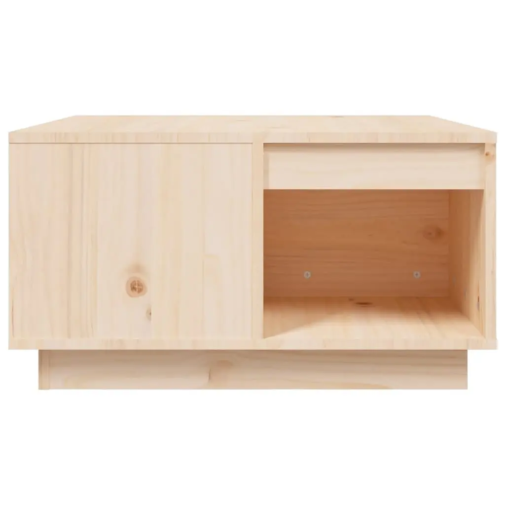 Brown Coffee Table 60x61x32.5cm in Solid Pine
