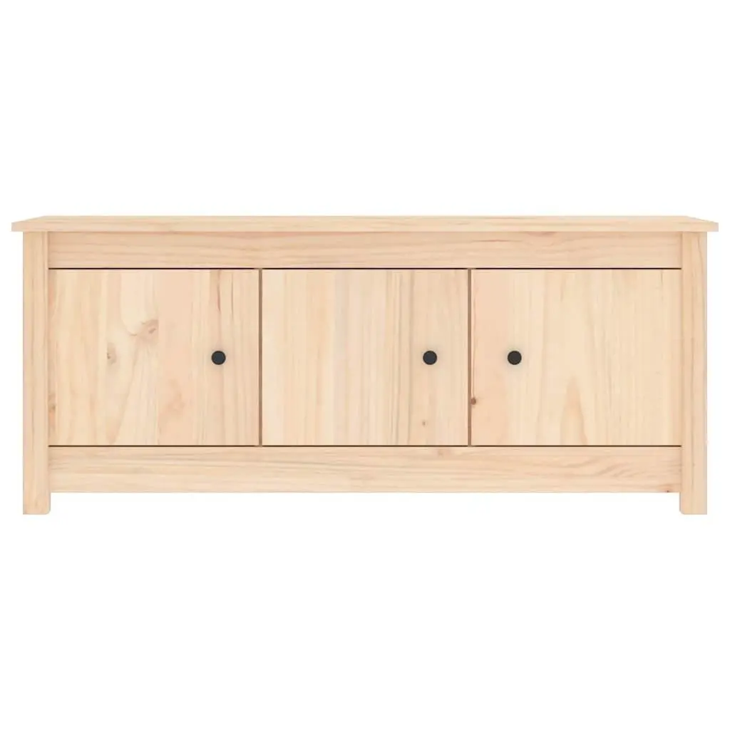 Solid Pine Wooden Shoe Cabinet with 6 Compartments