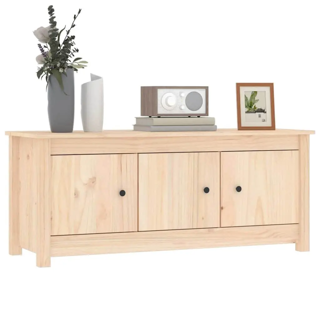 Solid Pine Wooden Shoe Cabinet with 6 Compartments