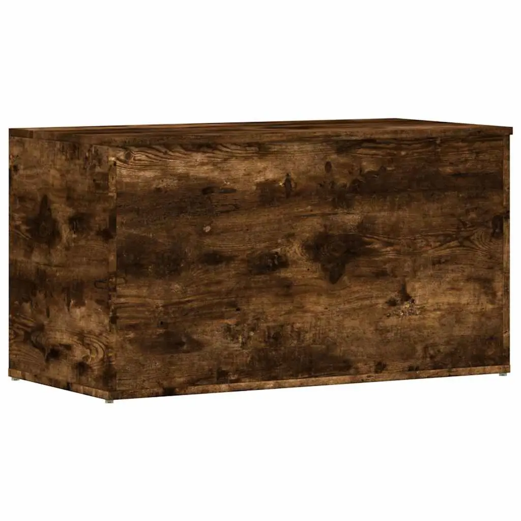 Brown Engineered Wood Storage Chest for Organising