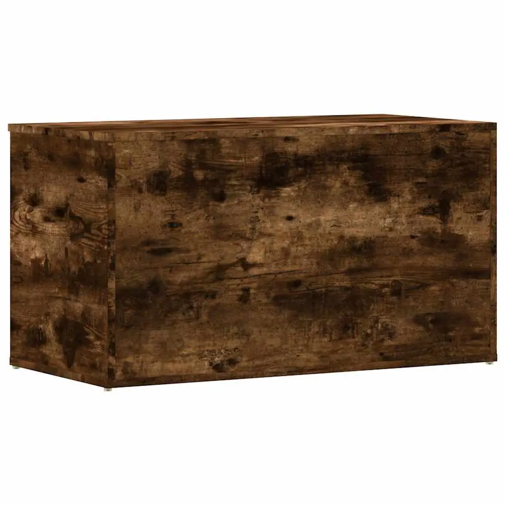 Brown Engineered Wood Storage Chest for Organising
