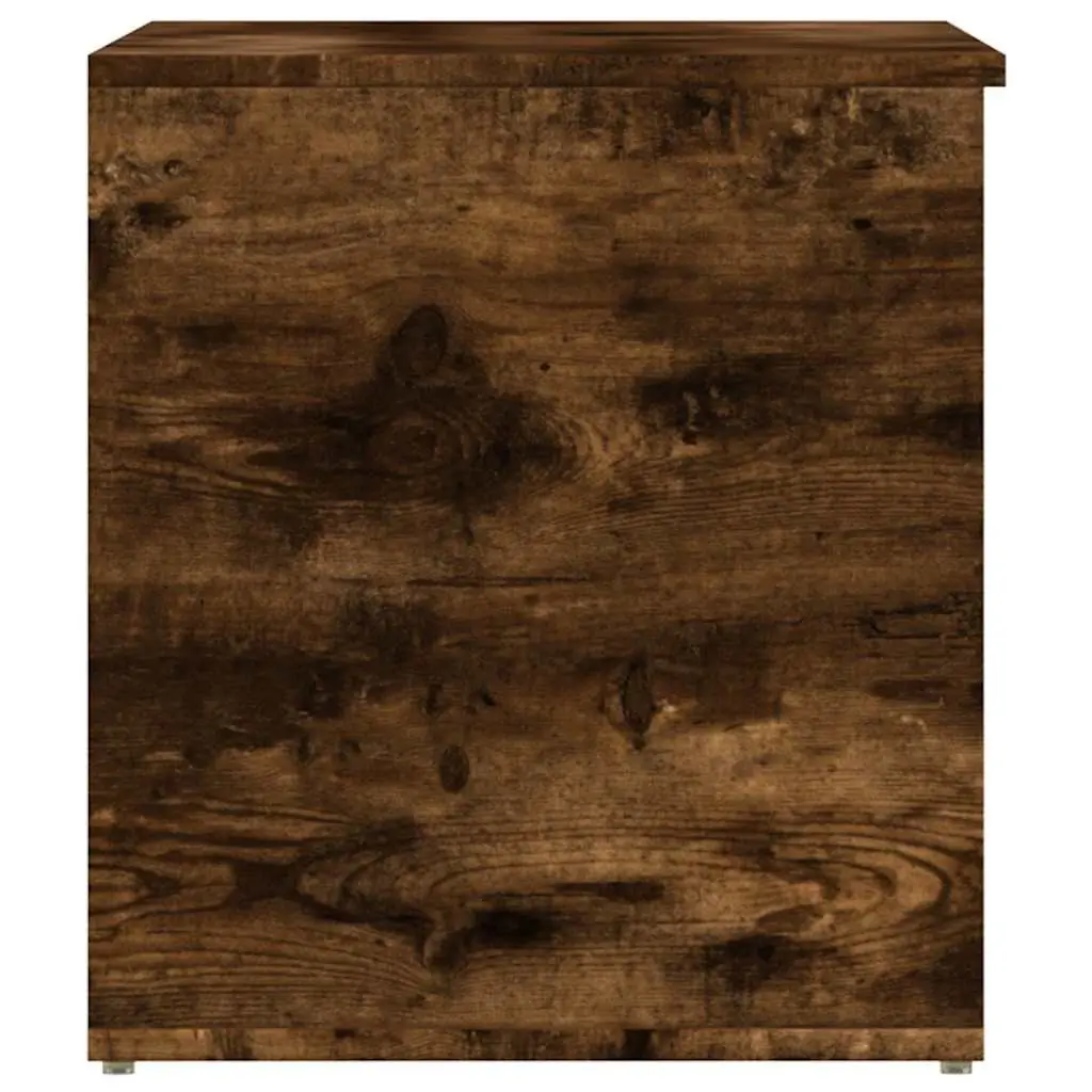 Brown Engineered Wood Storage Chest for Organising