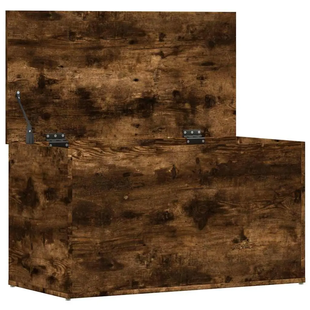 Brown Engineered Wood Storage Chest for Organising