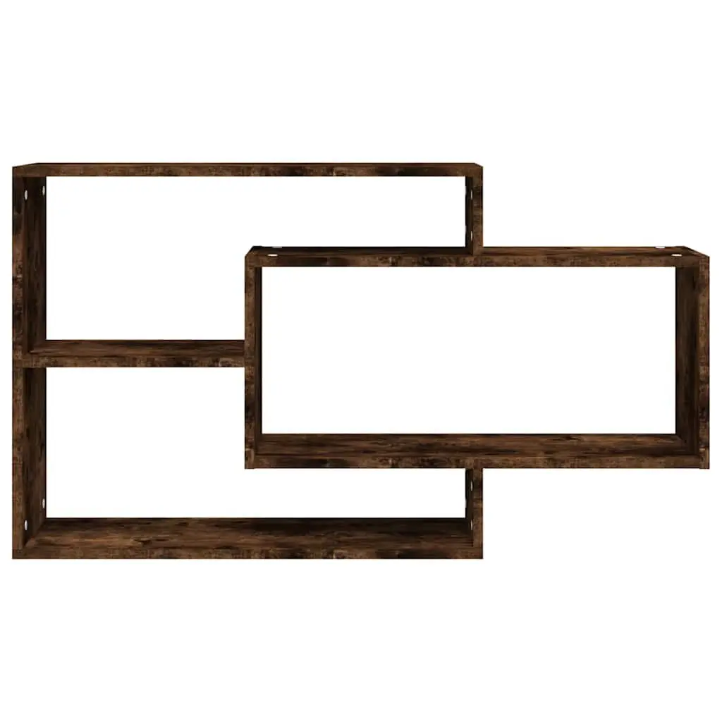 Wall Shelf with 3 Open Storage Compartments