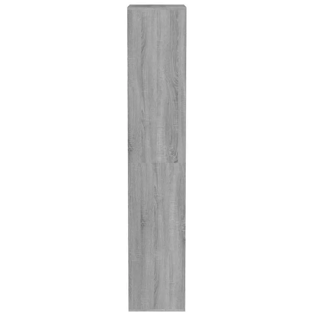 Shoe Cabinet Engineered Wood 54x34x183 cm Grey