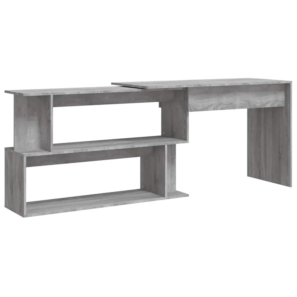Grey Sonoma Corner Desk for Office and Study