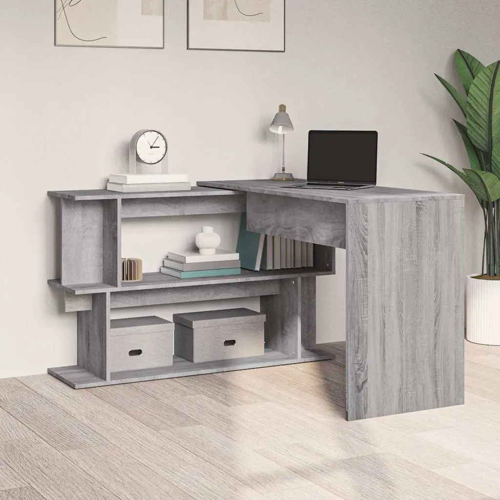 Grey Sonoma Corner Desk for Office and Study