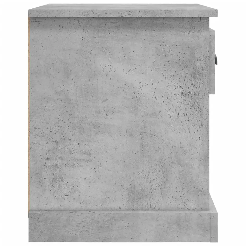 Grey Bedside Cabinets 2 pcs 39x39x47.5 cm