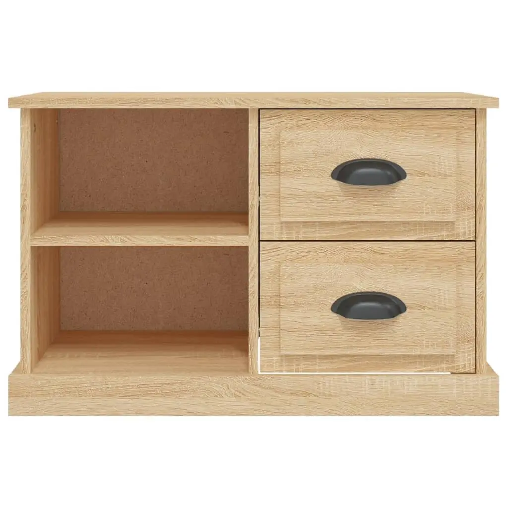 Sonoma Oak Brown TV Cabinet with Engineered Wood