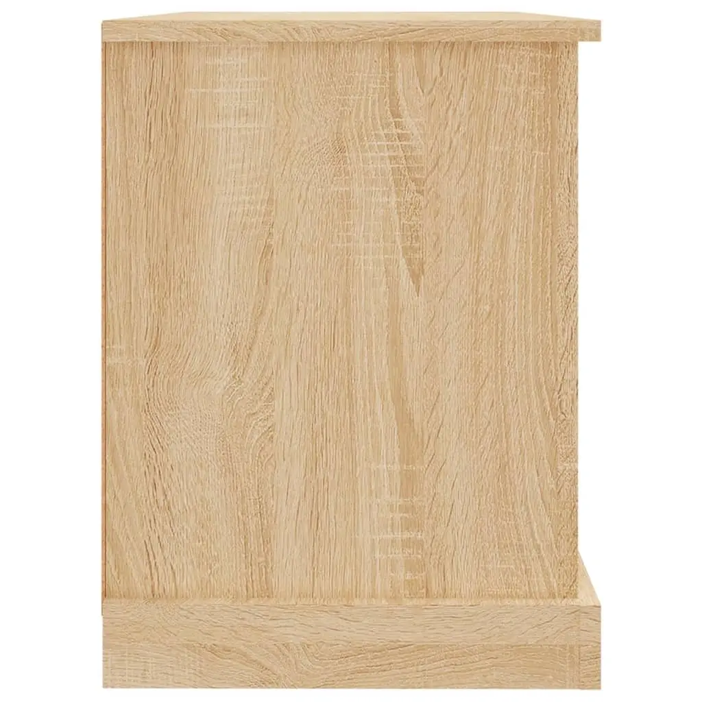Sonoma Oak Brown TV Cabinet with Engineered Wood