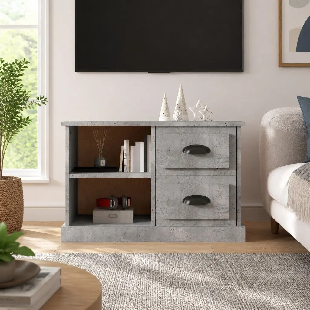 TV Stand Engineered Wood 73x35.5x47.5cm Grey