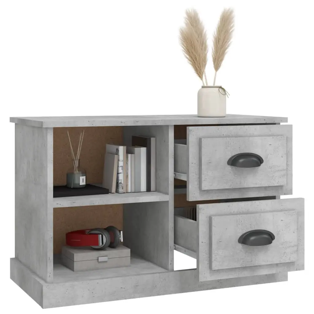 TV Stand Engineered Wood 73x35.5x47.5cm Grey