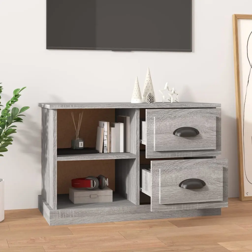 Grey Sonoma TV Cabinet with Ample Storage