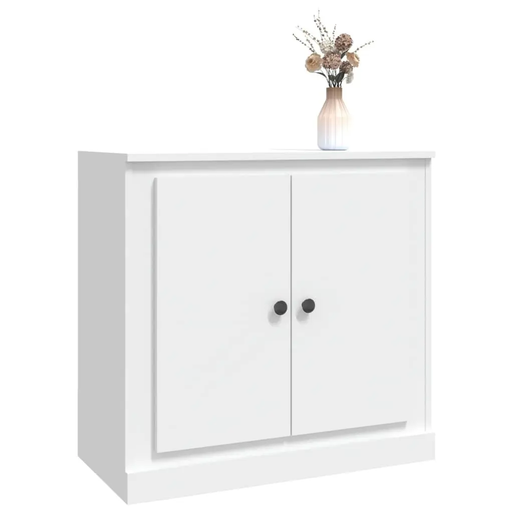 Sideboard Engineered Wood 70x35.5x67.5 cm White