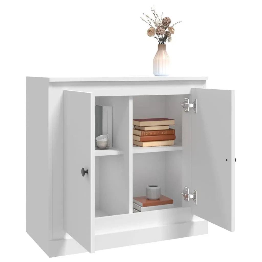 Sideboard Engineered Wood 70x35.5x67.5 cm White