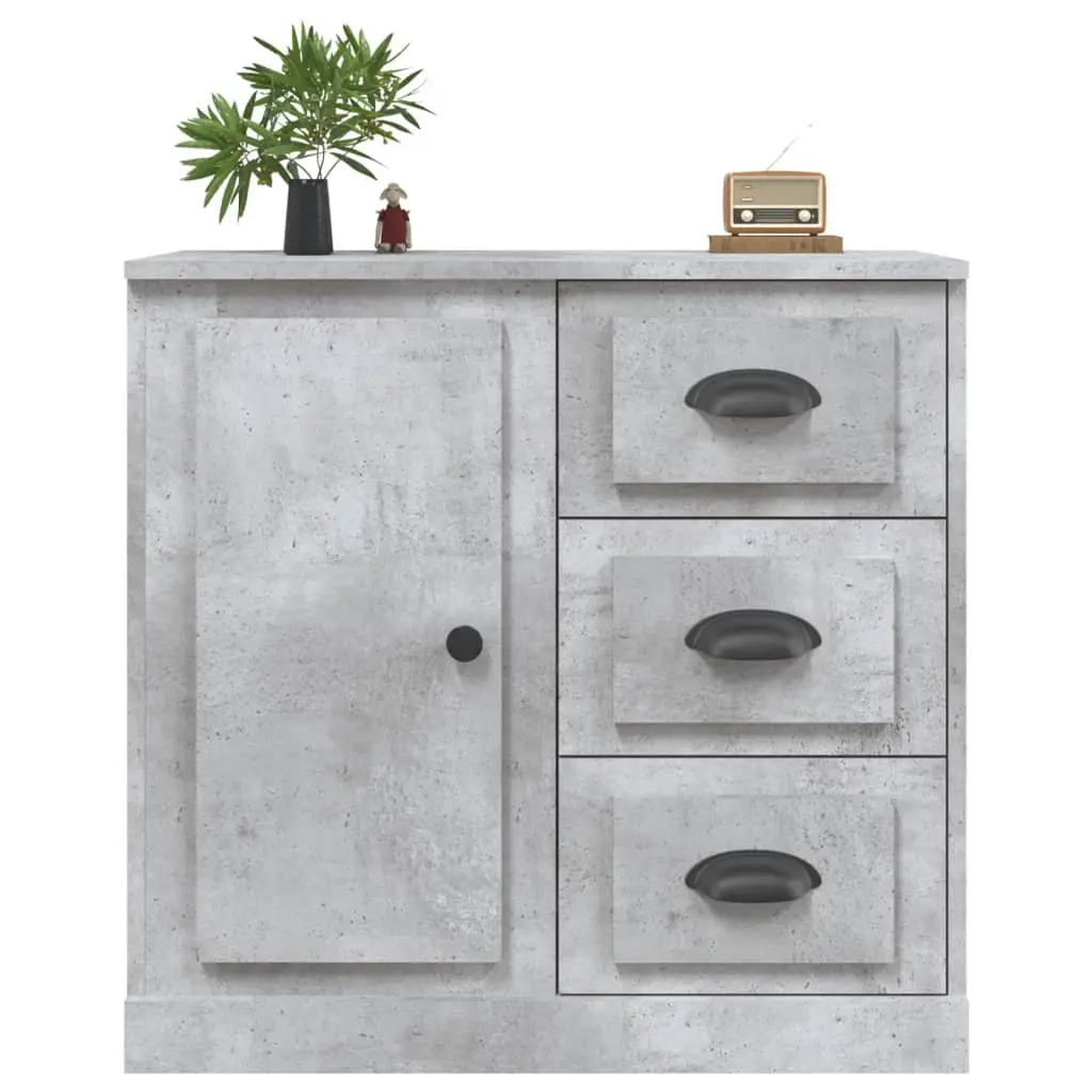 Sideboard Engineered Wood 70 x 35.5 x 67.5 cm Grey