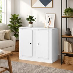 Sturdy White Sideboards for Home Storage and Display