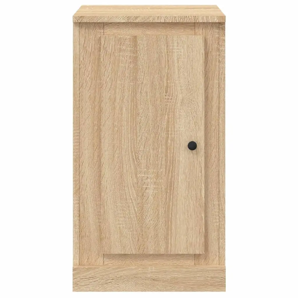 Sideboards 2 pcs Brown Engineered Wood Storage Cabinet Cupboard Display Unit