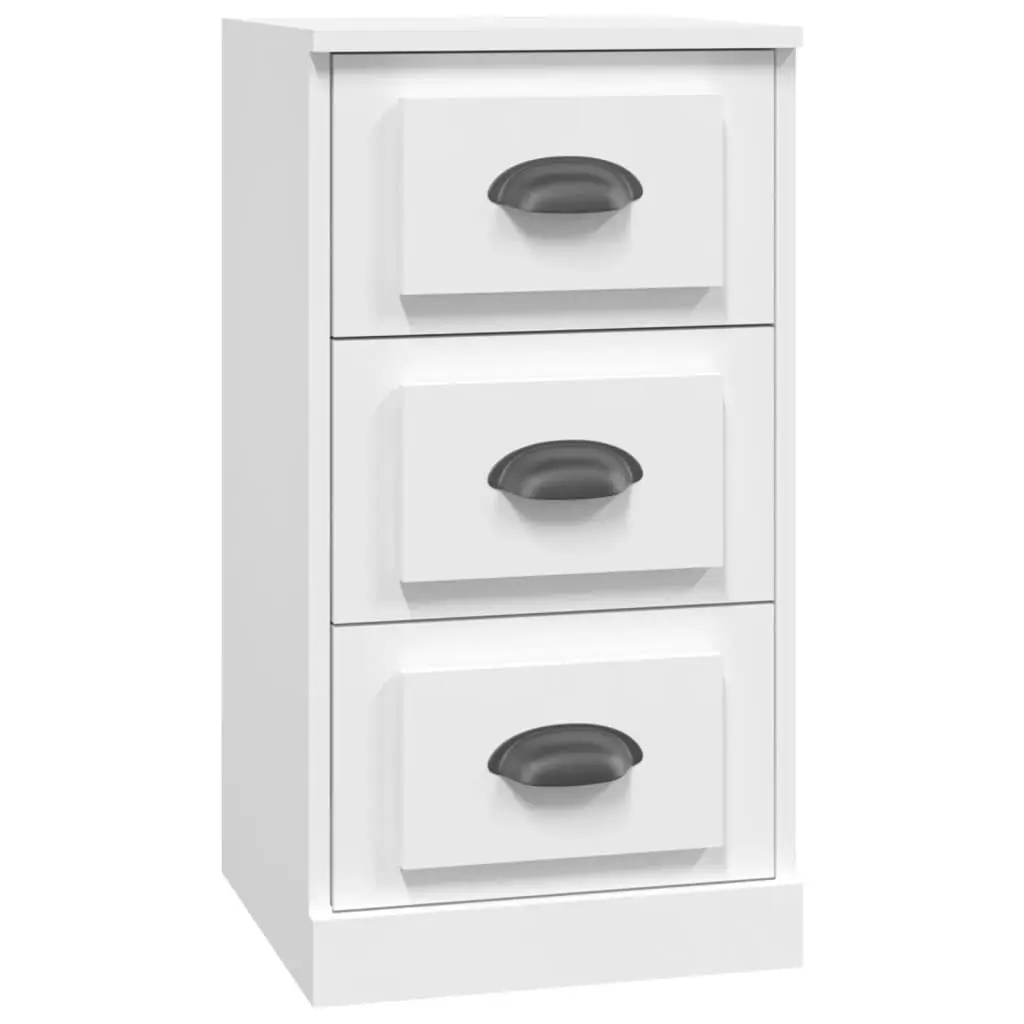 White Sideboard Cabinet with Ample Storage