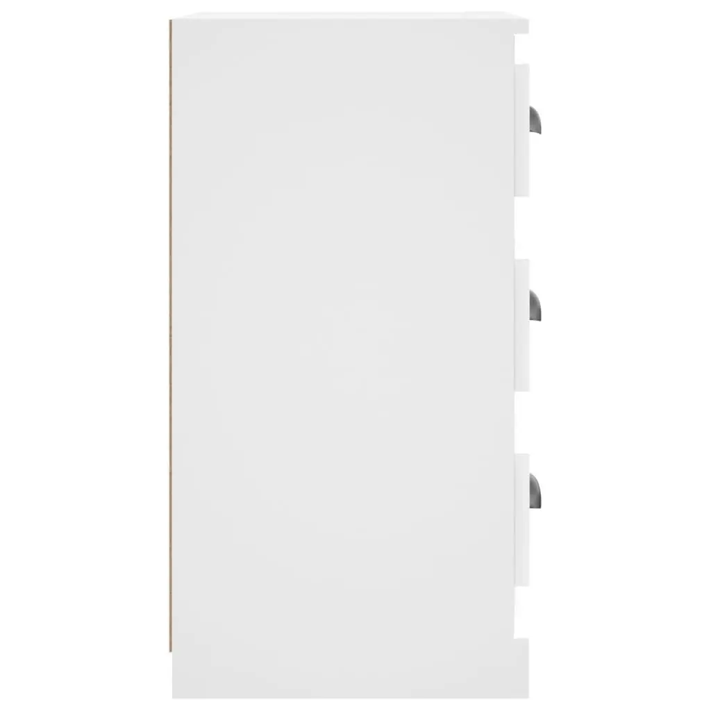 White Sideboard Cabinet with Ample Storage
