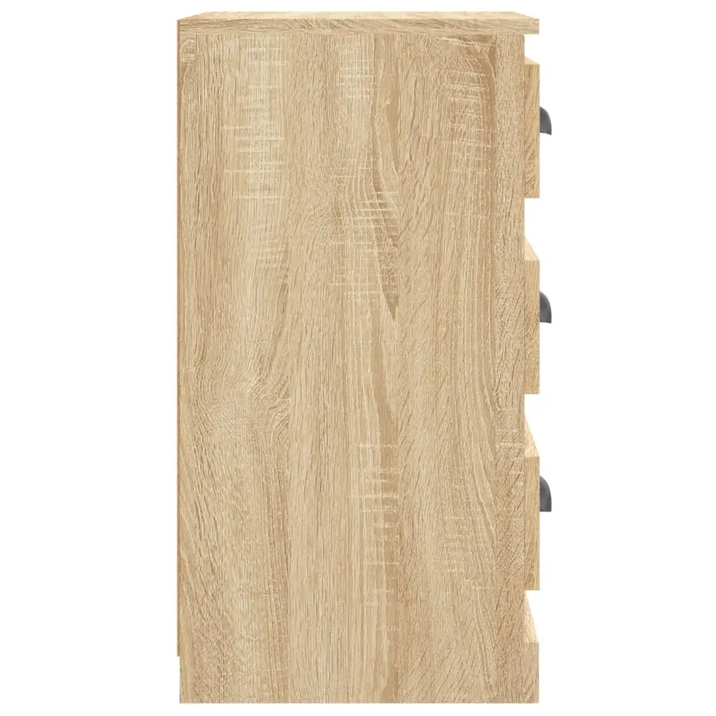 Brown Engineered Wood Sideboard for Storage
