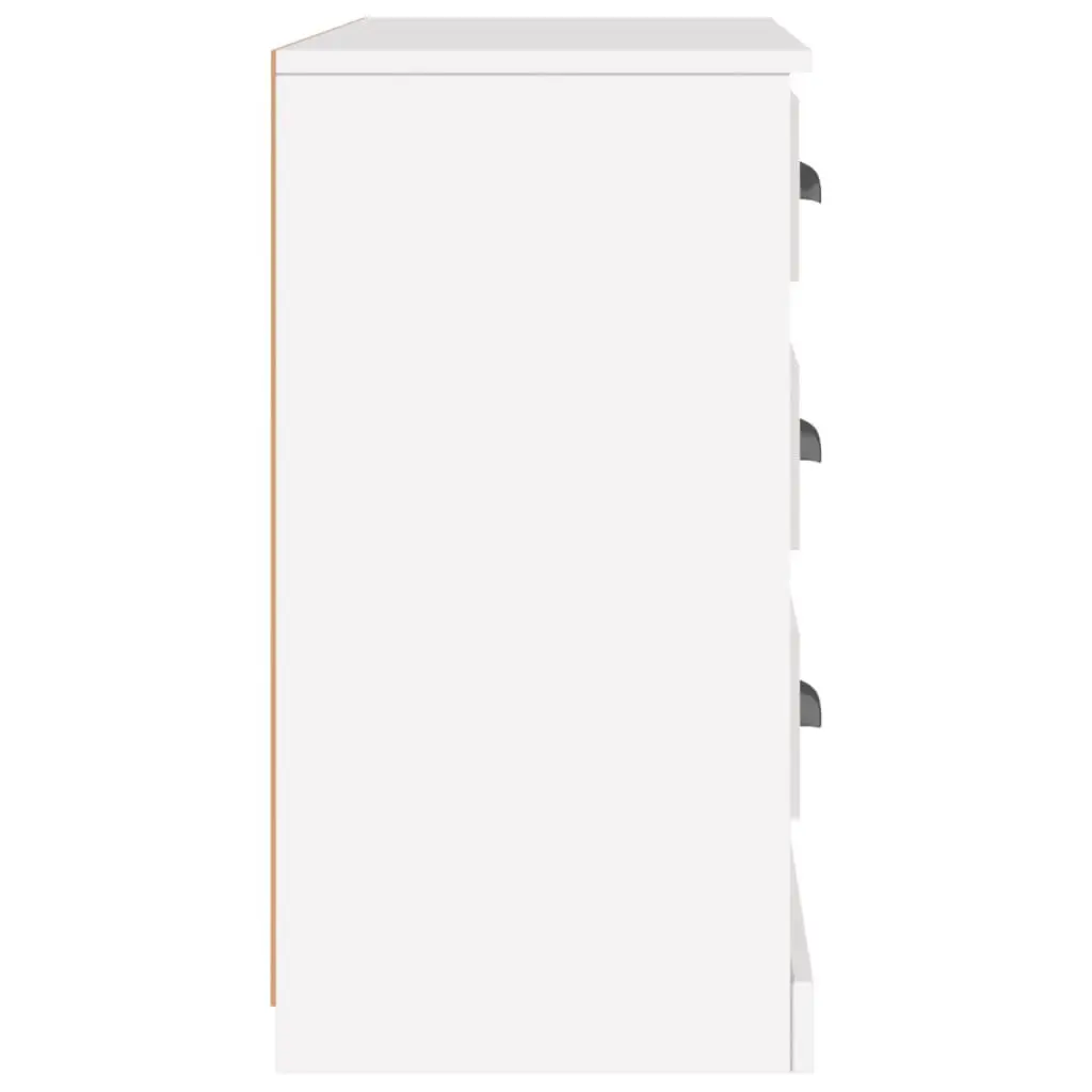 White Sideboard Cabinet with Ample Storage