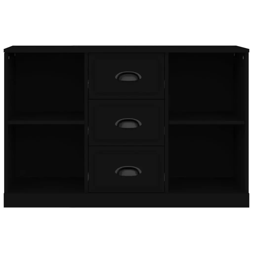 Sideboard Engineered Wood 104.5 x 35.5 x 67.5 cm Black