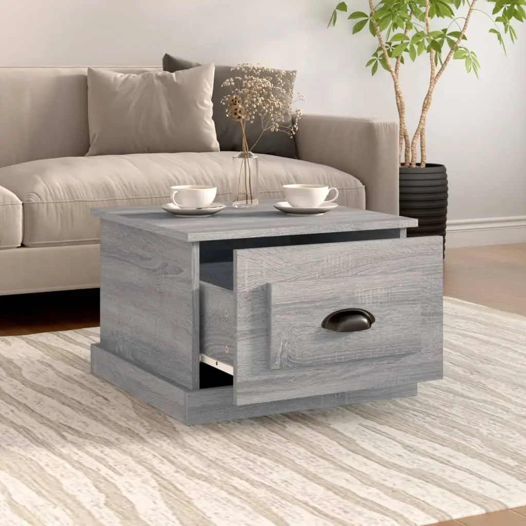 Grey Sonoma Coffee Table with Storage Drawer